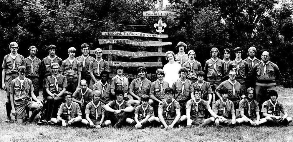 1972 Staff of Prairie Gold Scout Reservation, Lake Okoboji, IA